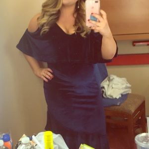 ASOS Velvet Maternity Dress